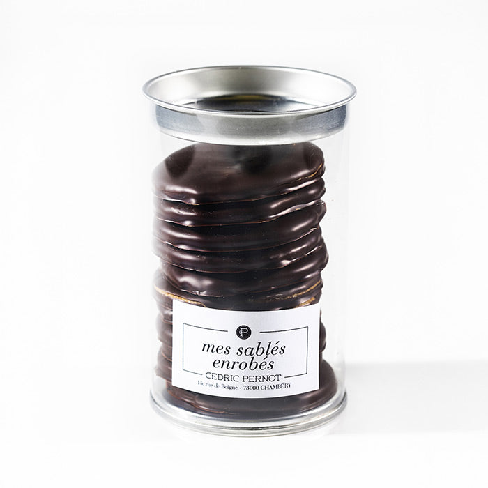 Sablés enrobés